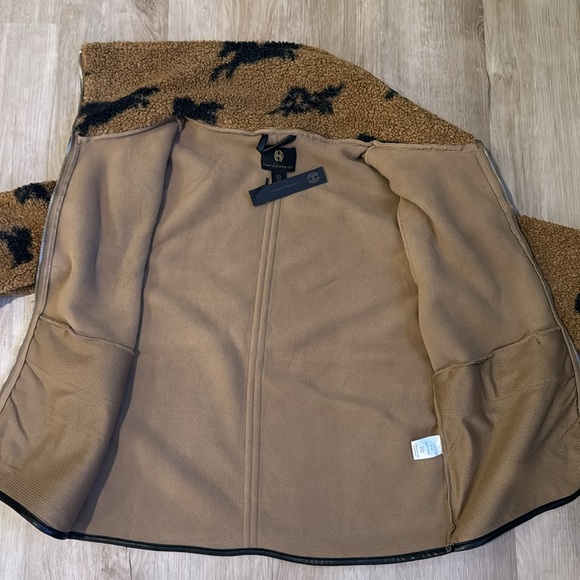 House of Harlow 1960 Horse Sherpa Jacket sz S - Picture 6 of 10